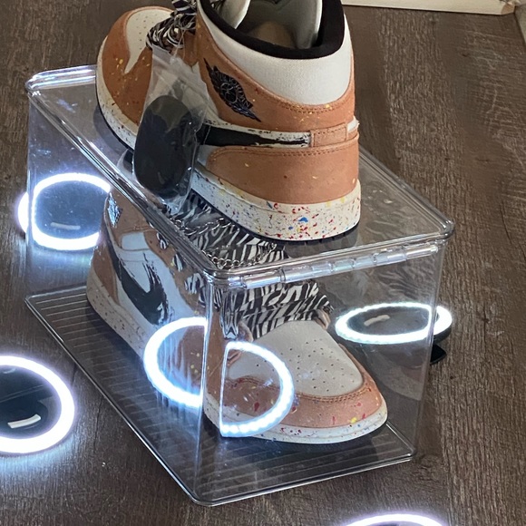 **SOLD** NEW Custom Nike Air Jordan 1 Paint Splatter Size 10 Mens - Picture 5 of 16